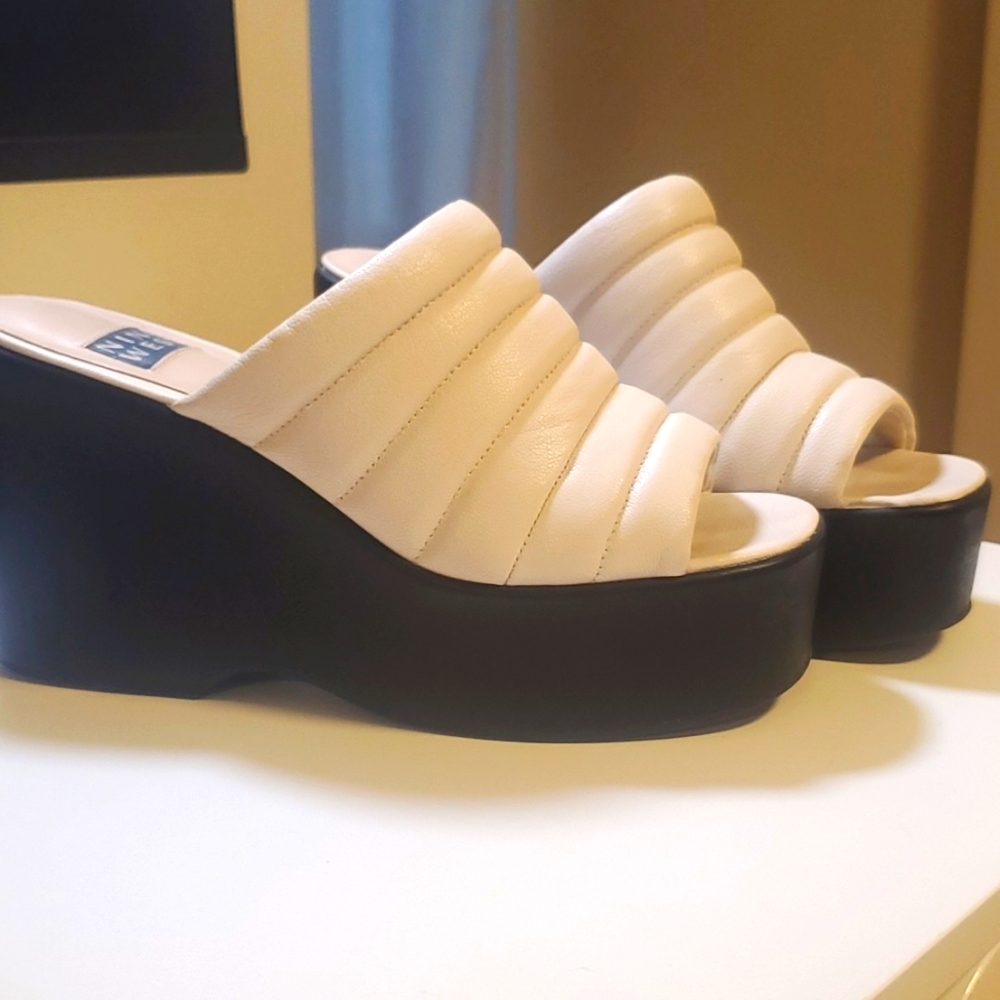 Vintage Nine West Platform Mules